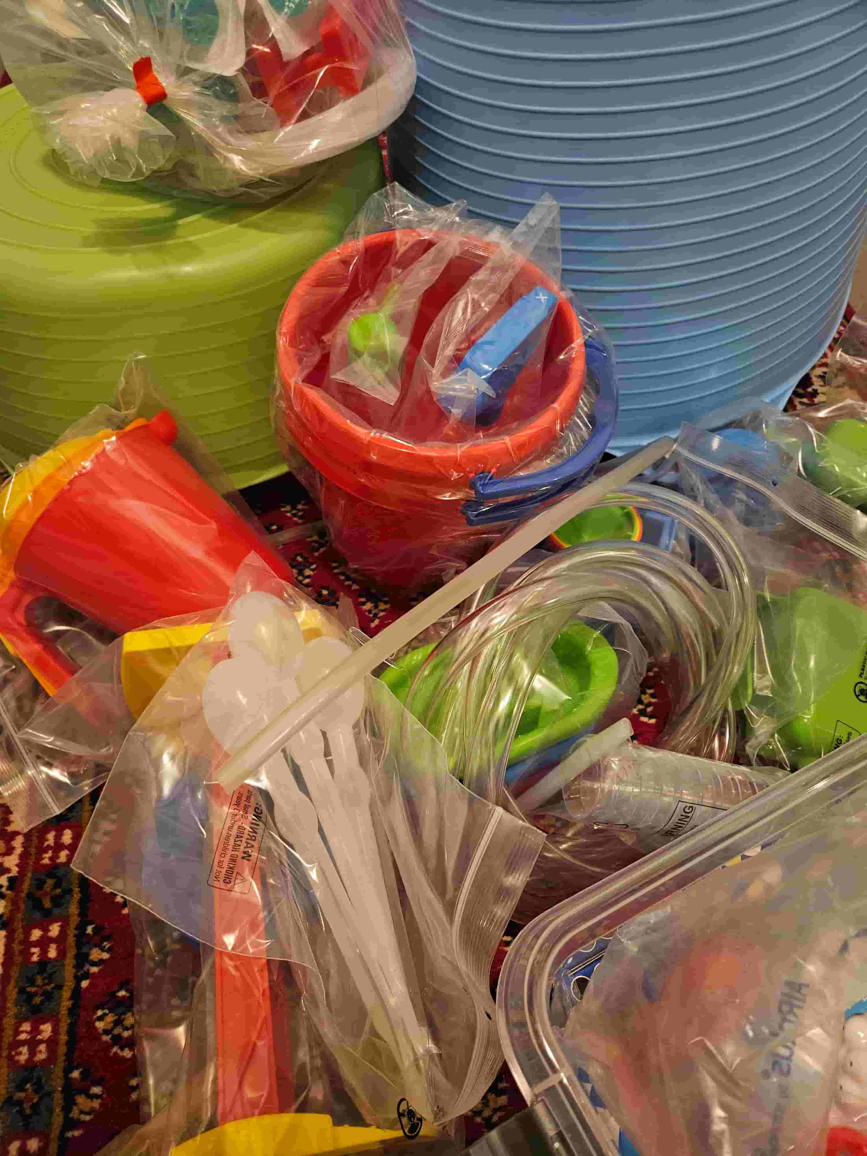 Zubehör für Wasserexperimente