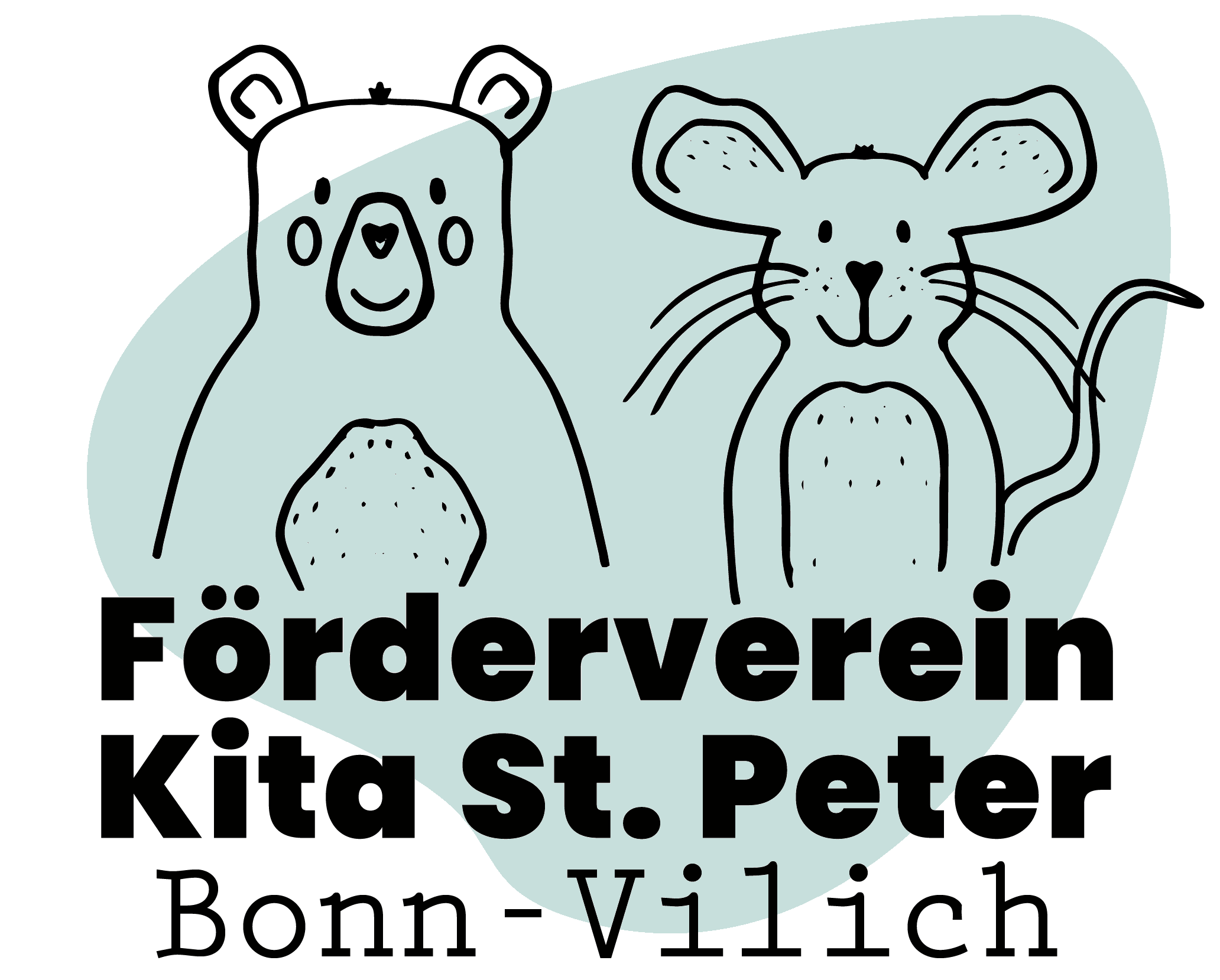 Logo mit Maus und Bär